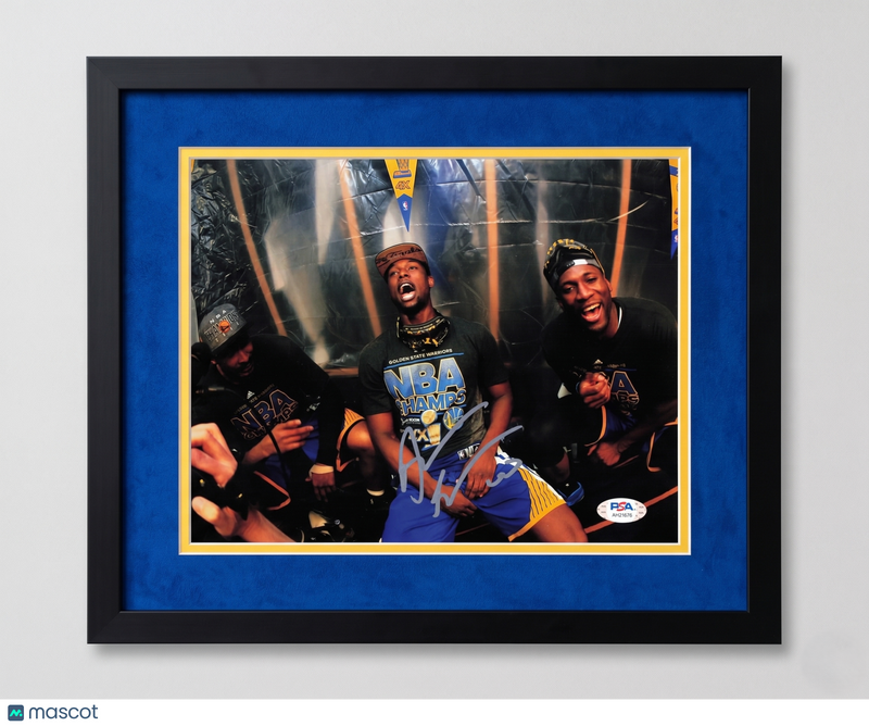 Harrison Barnes Golden State Warriors Signed 8x10 Custom Framed Photo PSA