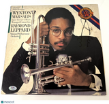 Wynton Marsalis Signed Vinyl PSA/DNA Autographed Trumpet Concertos