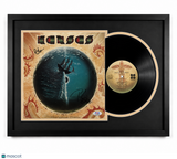 Phil Ehart & Richard Williams Signed Point of Know Return Customed Framed Vinyl