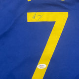 Buddy Hield Signed Jersey PSA Golden State Warriors Autographed