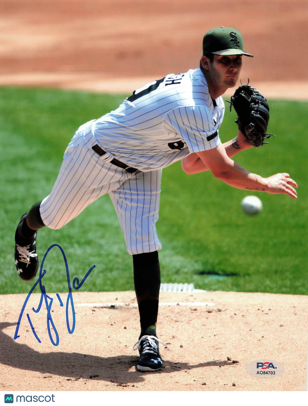 Tyler Danish Chicago White Sox Signed 8x10 Photo PSA