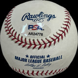 Rajai Davis Signed MLB Baseball PSA Detroit Tigers