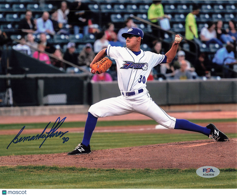 Bernardo Flores Winston‑Salem Dash Signed 8x10 Photo PSA