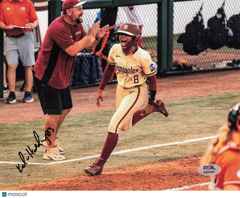 Kalei Harding Florida State Seminoles Signed 8x10 Photo PSA