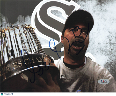 Ozzie Guillen Signed 8x10 Photo PSA Chicago White Sox
