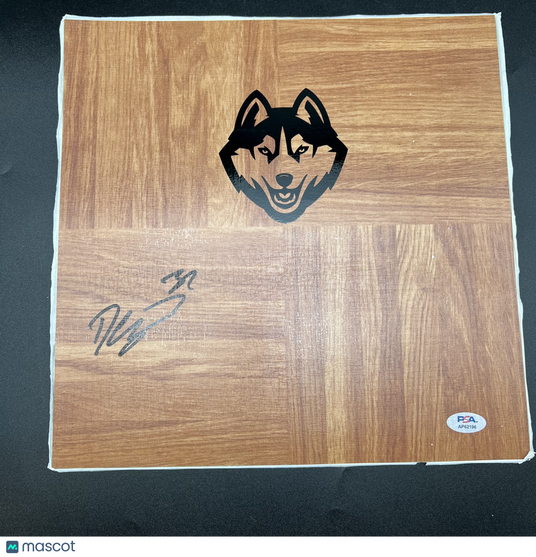 Donovan Clingan Signed Floorboard UConn Huskies