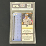 2025 Topps Chrome Cosmic #174 Ben Rice Signed Rookie Card PSA Auto 10 Yankees