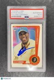 1999 Topps Draft Pick#116 Baron Davis  Signed Card Auto PSA Slabbed Hornets
