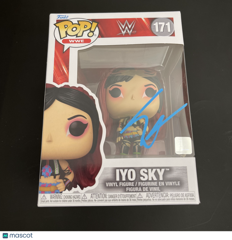 Iyo Sky Signed Wrestling Funko Pop #171  PSA Encapsulated Autographed