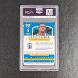 2012–13 Panini #237 Lance Thomas Signed Card Auto PSA Slabbed Hornets