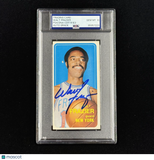 1968-69 TCG #120 Walt Frazier Signed Card Auto 10 PSA Slabbed Knicks