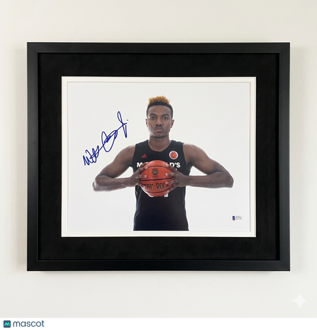 Wendell Carter Jr. McDonald's Basketball Signed 11x14 Custom Framed Photo BAS