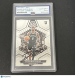 2023-24 Panini Mosaic #247 Dariq Whitehead signed card PSA