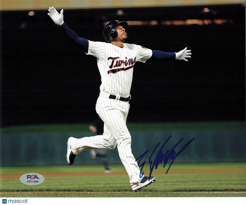Eduardo Escobar Minnesota Twins Signed 8x10 Photo PSA