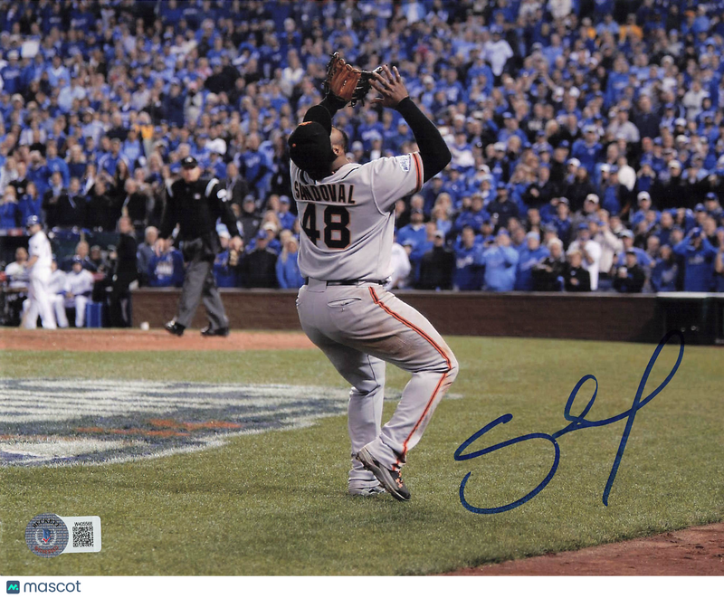 Pablo Sandoval San Francisco Giants Signed 8x10 Photo BAS