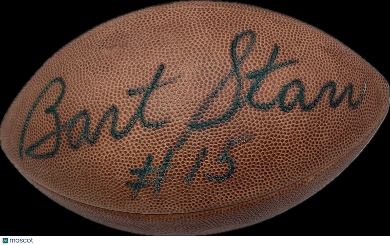 Bart Starr Green Bay Packers Signed Football PSA Autographed