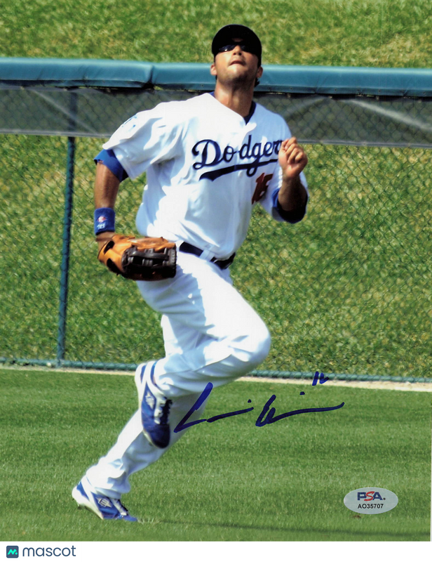 Andre Ethier Los Angeles Dodgers Signed 8x10 Photo PSA