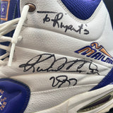 Karl Malone Signed Basketball Shoes Utah Jazz