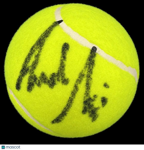Andre Agassi Signed Tennis Ball PSA
