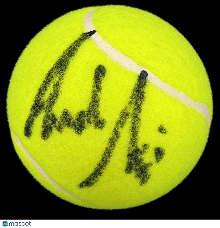 Andre Agassi Signed Tennis Ball PSA