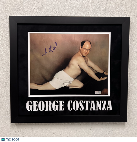 Jason Alexander Signed "18.5x20"Custom Framed Photo TRISTAR Seinfeld Autographed