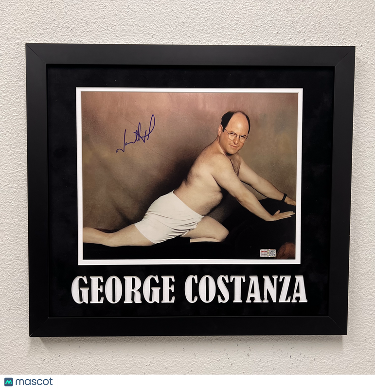 Jason Alexander Signed "18.5x20"Custom Framed Photo TRISTAR Seinfeld Autographed