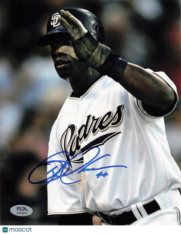 Mike Cameron San Diego Padres Signed 8x10 Photo PSA