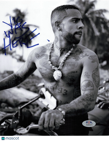 Vic Mensa signed 8x10 photo PSA Autographed