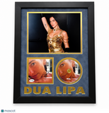 Dua Lipa Signed Framed CD Radical Optimism JSA Autographed 16x20
