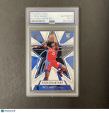 Tyrese Maxey 2020-21 Panini Chronicles Rookies & Stars #663 Signed Card PSA Auth