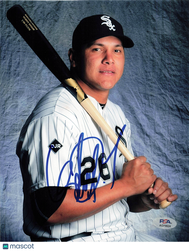 Avisail Garcia Chicago White Sox Signed 8x10 Photo PSA