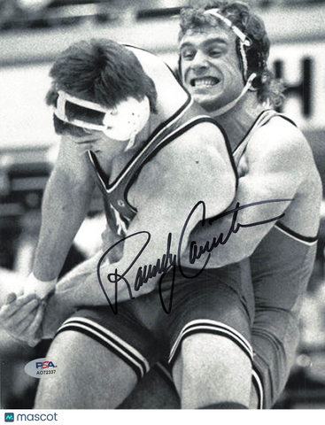 Randy Couture Signed Wrestling 8x10 Photo PSA Autographed