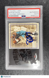 2004 Fleer Patchworks#53 Baron Davis Signed Card Auto PSA Slabbed Hornets