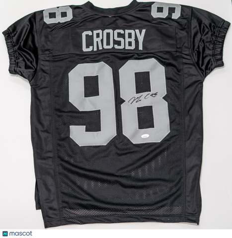 Maxx Crosby Signed Jersey JSA Las Vegas Raiders Autographed