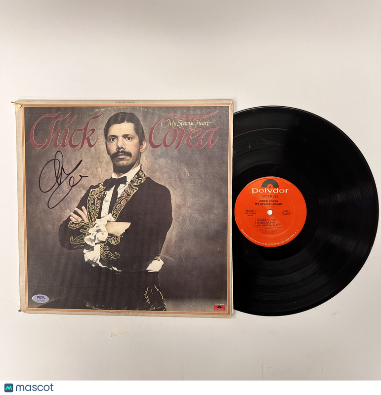 Chick Corea Signed My Spanish Heart Vinyl Album PSA Autographed