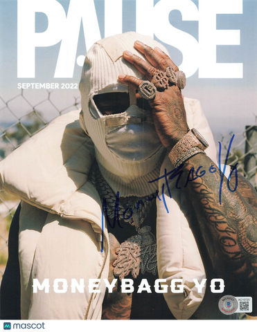 Moneybagg Yo signed 8x10 Photo BAS Autographed