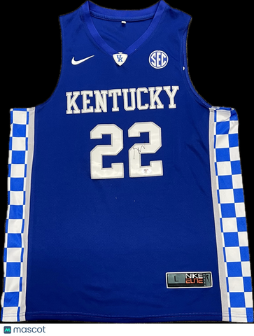 Shai Gilgeous-Alexander Signed Jersey PSA Kentucky Wildcats Autographed