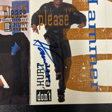MC Hammer  Signed J-Card Cassette Tape Photo PSA Autographed