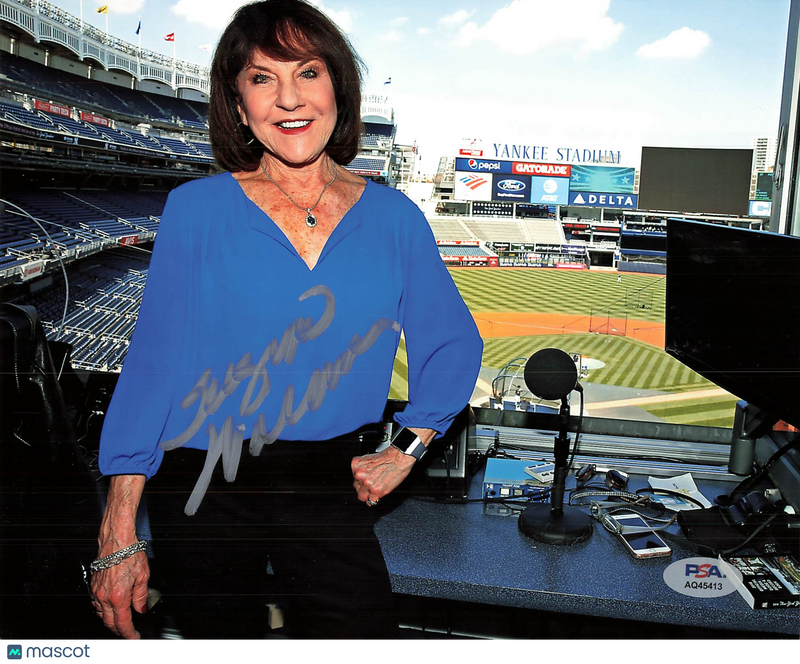 Suzyn Waldman New York Yankees Signed 8x10 Photo PSA