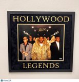 Magic Johnson Los Angeles Lakers Signed Basketball Photo BAS