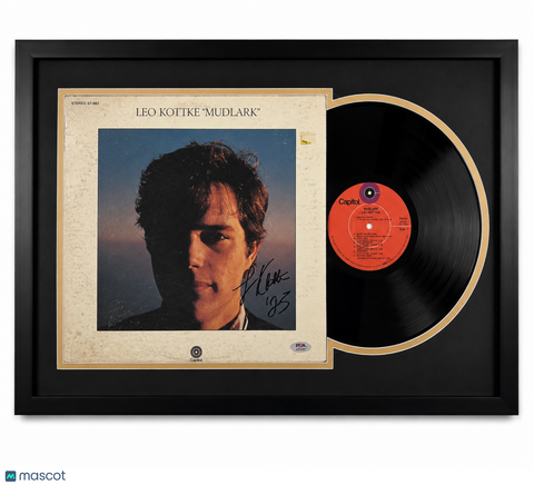 Leo Kottke Signed Mudlark Framed Vinyl Album PSA Autographed