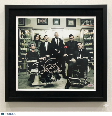 Till Lindemann Signed 11x14 Custom Framed Photo PSA/DNA autographed Rammstein