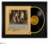 Rick Wakeman Signed The Six Wives of Henry VIII Custom Framed Vinyl PSA Album