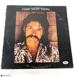 Jesse Colin Young Signed Vinyl Cover PSA/DNA autographed Song For Juli