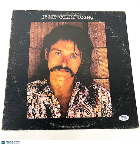 Jesse Colin Young Signed Vinyl Cover PSA/DNA autographed Song For Juli