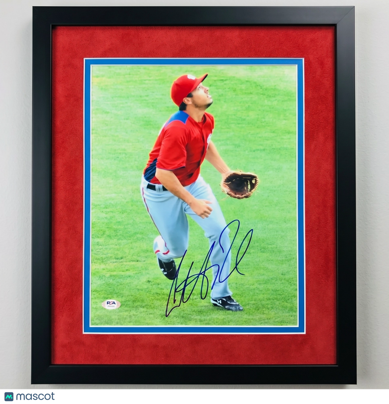 Anthony Rendon Washington Nationals Signed 11x14 Custom Framed Photo PSA