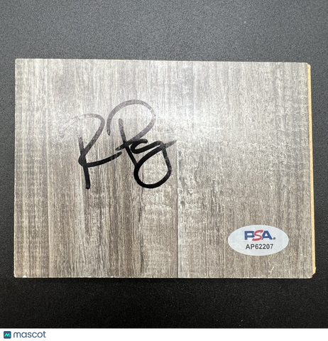 Rich Paul Signed Floorboard NBA Basketball PSA Autographed Agent