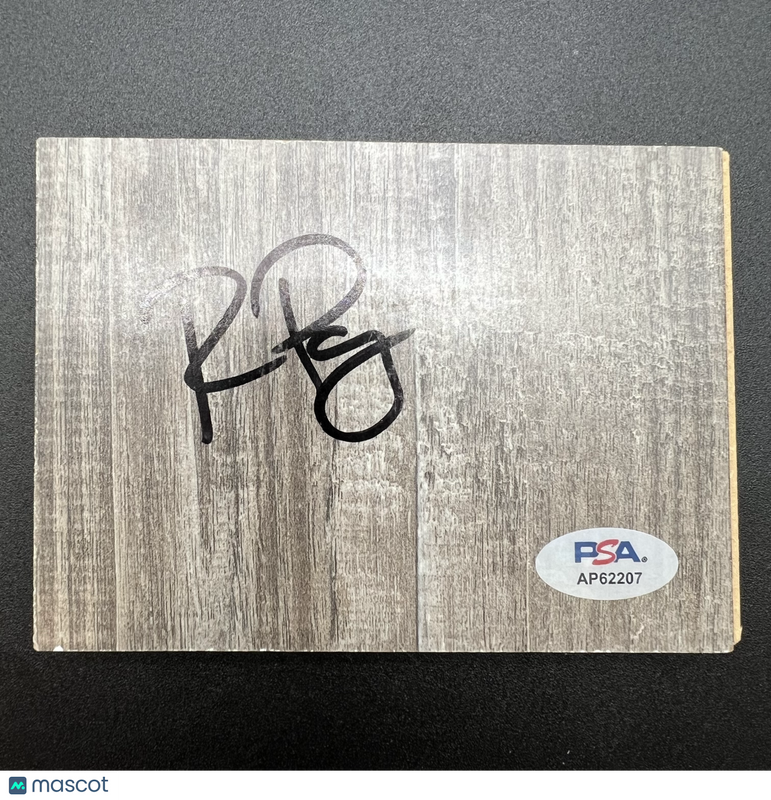 Rich Paul Signed Floorboard NBA Basketball PSA Autographed Agent