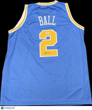 Lonzo Ball Signed UCLA Bruins Jersey PSA