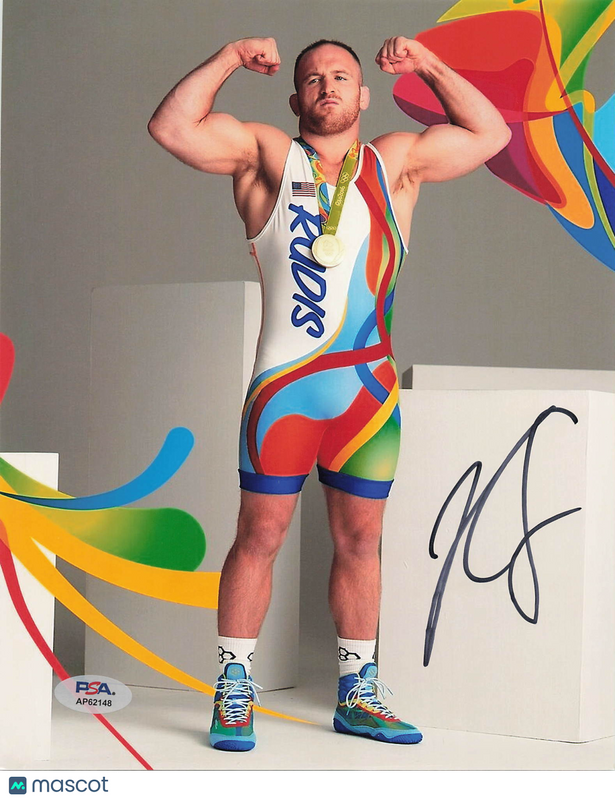 Kyle Snyder Signed Wrestling 8x10 Photo PSA Autographed